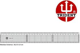 Régua Para Corte E Costura Trident Qua-30