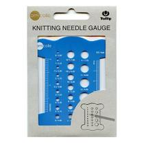 Régua para Medir Agulhas de Tricô - Tulip