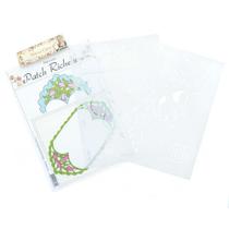 Régua para Patch Richelieu Márcia Caires Modelo 06 - Canto Redondo de Tulipas Régua para Patch Richelieu Márcia Caires Modelo 06 - Canto Redondo de Tulipas