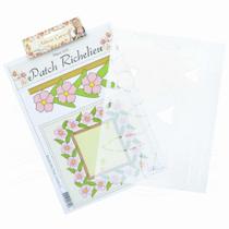 Régua para Patch Richelieu Márcia Caires Modelo 07 - Barrado Reto Floral Régua para Patch Richelieu Márcia Caires Modelo 07 - Barrado Reto Floral