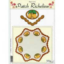 Régua para Patch Richelieu Márcia Caires Modelo 11 - Barrado de Laranja