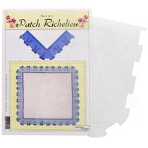 Régua para Patch Richelieu Márcia Caires Modelo 23 - Barrado de Babado Canto Reto Régua para Patch Richelieu Márcia Caires Modelo 23 - Barrado de Babado Canto Reto