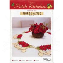 Régua para Patch Richelieu Márcia Caires Modelo 32 - Flor de Natal 02 Régua para Patch Richelieu Márcia Caires Modelo 32 - Flor de Natal 02