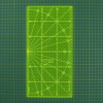 Régua para Patchwork Kriativa 15 x 30cm - 5 Ângulos