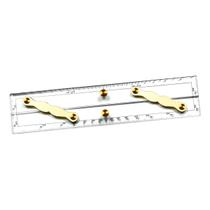 Régua Paralela para Navegação Com Escalas 60 CM