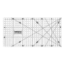 Régua Patchwork 15x30cm com ângulos de 30º, 45º e 60º graus Westpress
