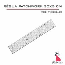 Régua Patchwork Scrapbook Corte Artesanato 5x30 cm - Fenix