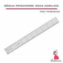 Régua Patchwork Scrapbook Corte Artesanato 5X50 Cm - Fenix