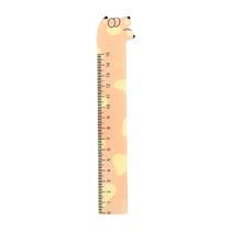 Régua plástica 15 cm Pet BRW Cor:Rosa