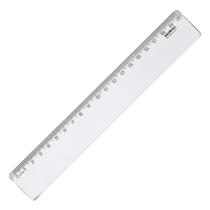 Régua Plastica 20cm New Line 10270008 Cristal Waleu