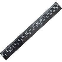 Régua Plástica Baixa Visão Preta 30CM Pacote com 10 Unidades Régua Plástica Baixa Visão Preta 30CM Pacote com 10 Unidades