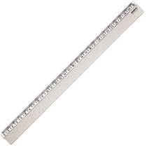 Regua Plastica Cristal 30Cm.