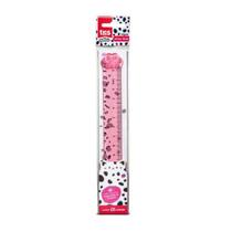 Régua Plástica Escolar 15cm Gatinhos Holic Pets Poly Tris