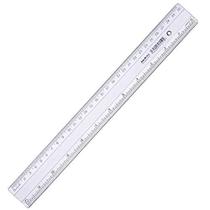 Regua Plastica Super Cristal 30Cm.