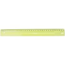 Régua Plástico 30cm Serena Amarelo Kit 4 unidades - Dello