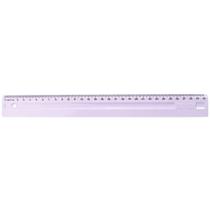 Régua Plástico 30cm Serena Lilás Kit 4 unidades - Dello