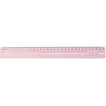 Régua Plástico 30cm Serena Rosa Kit 4 unidades - Dello