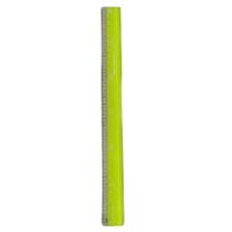 Régua Plástico Amarelo Neon Marcação Precisa 30cm