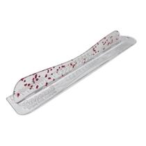 Régua Proteção 60cm Safecut Acrílico Glitter Coração Marpax Régua Proteção 60cm Safecut Acrílico Glitter Coração Marpax
