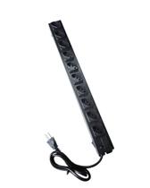 Régua Rack 21 polegadas com filtro linha 110v /220v 10 Tomadas