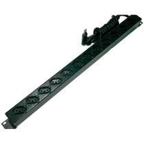 Regua Raker para rack 19 com 12 tomadas 10a metalica