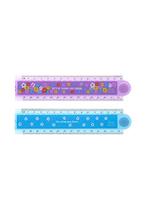 Régua Retrátil Love Daisy 30cm - Molin Régua Retrátil Love Daisy 30cm - Molin