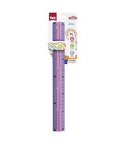Régua Sense com Textura Tris Sense 30cm Cor:Roxo Régua Sense com Textura Tris Sense 30cm Cor:Roxo