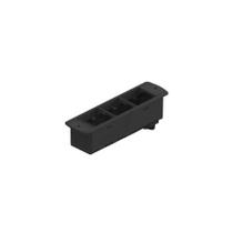 Regua Serie 210mm Capacidade 6 Blocos S/Bloco Qm18807 Branco QTMOV PRETO