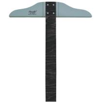 Régua T Fenólica 100cm Trident Bordas de Acrílico e Cabeçote Fixo Mod 5510
