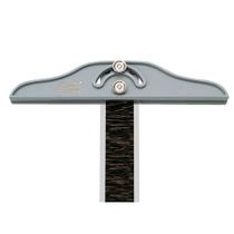 Régua T Fenólica Trident com Borda de Acrílico e Cabeçote Fixo 50 cm - 5605