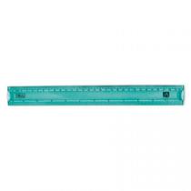 Régua Tilibra Academia Flexível 30cm Azul Aqua Régua Tilibra Academia Flexível 30cm Azul Aqua
