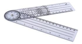Regua Tipo Goniometro Fisioterapia Articular Membros 35 Cm