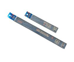 Régua transparente de 15cm e 30cm KAZ Régua transparente de 15cm e 30cm KAZ