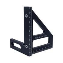 Régua Triangular De Alumínio Para Carpinteiro, Alta Precisão, Esquadro De Medição, Ferramenta De Régua Triangular De Alumínio Para Carpinteiro, Alta Precisão, Esquadro De Medição, Ferramenta De