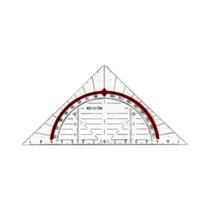 Régua Triangular Isósceles De 20CM 30CM Desenhada À Mão, Transferidor Profissional Para Marcenaria E