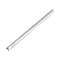 Régua Triangular Transparente Kawaii 15cm Materiais Escolares Acessórios Para Estudantes