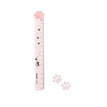 Réguas Plásticas Em Forma De Patinha De Gato Kawaii Para Material Escolar E Acessórios De Réguas Plásticas Em Forma De Patinha De Gato Kawaii Para Material Escolar E Acessórios De