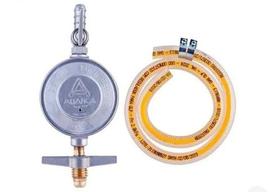 Regulador 504/01 Registro Válvula Gás 1kg Aliança+Mangueira Regulador 504/01 Registro Válvula Gás 1kg Aliança+Mangueira