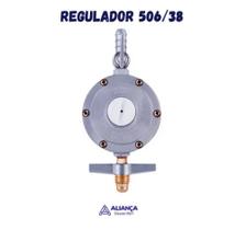 REGULADOR 5KG ALIANÇA MANGUEIRA METÁLICA TOMBACK COBRE 1 Mt