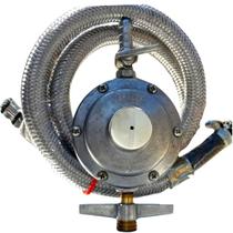 regulador aliança 5kg mangueira malha aço inox 2 metros