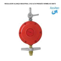 Regulador aliança industrial 2 kg alta pressão vermelho 506/72