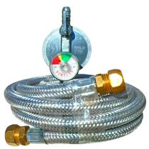 Regulador click excel visor Gas com Mangueira dako 3,5 mts