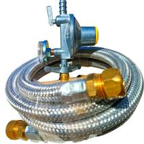 Regulador click Max visor Gas 2kg/h Mangueira dako 5 metros