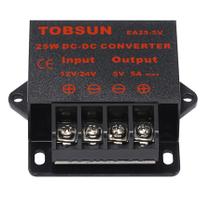Regulador conversor redutor de tensão MGGi DC/DC 12V/24V a 5V 5A