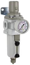 Regulador de filtro de ar comprimido Piggyback PneumaticPlus SAW400-N04BG-MEP