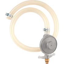 Regulador De Gás Blindado Imar 1 Kg/h Com Mangueira De 80 Cm Sem Manômetro 0727/02 Regulador De Gás Blindado Imar 1 Kg/h Com Mangueira De 80 Cm Sem Manômetro 0727/02