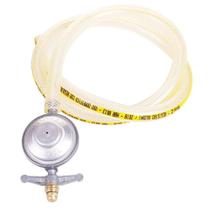 Regulador de Gás com Mangueira 1,25m e Abraçadeira Excel Vinigás - Casa & Video