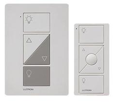 Regulador de lámpara Lutron Caseta P-PKG1P-WH-R 100W con control remoto Pico Regulador de lámpara Lutron Caseta P-PKG1P-WH-R 100W con control remoto Pico