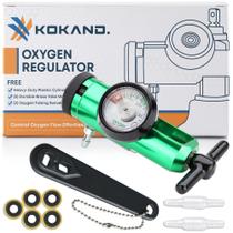 Regulador de oxigênio KOKAND 0-15LPM para tanque de oxigênio CGA-870 Regulador de oxigênio KOKAND 0-15LPM para tanque de oxigênio CGA-870