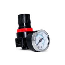 Regulador De Pressão Compressor Com Manômetro 1/4 Ar2000